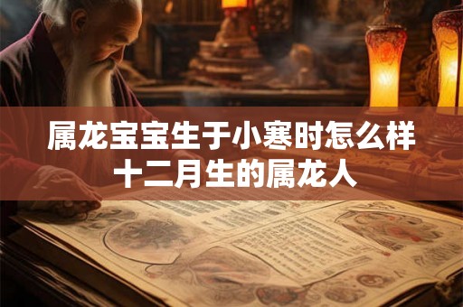 属龙宝宝生于小寒时怎么样 十二月生的属龙人