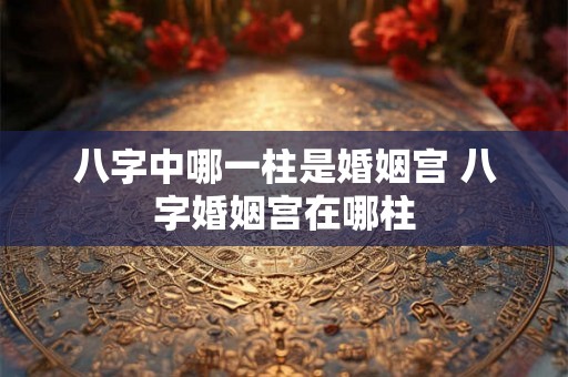 八字中哪一柱是婚姻宫 八字婚姻宫在哪柱 八字中哪一柱是婚姻宫 八字婚姻宫在哪柱