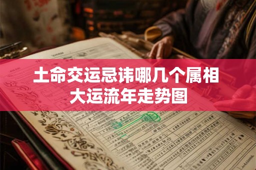 土命交运忌讳哪几个属相 大运流年走势图 土命交运忌讳哪几个属相 大运流年走势图