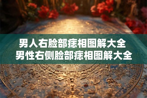男人右脸部痣相图解大全 男性右侧脸部痣相图解大全你知道痣位置的含义吗
