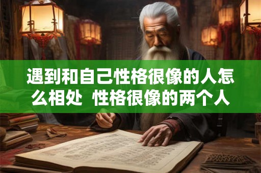 遇到和自己性格很像的人怎么相处  性格很像的两个人谈恋爱