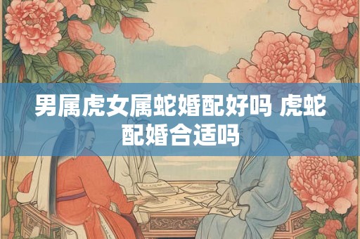 男属虎女属蛇婚配好吗 虎蛇配婚合适吗