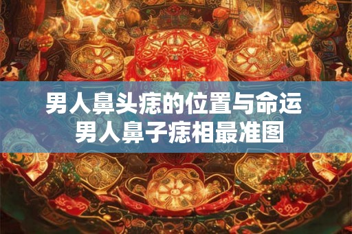 男人鼻头痣的位置与命运 男人鼻子痣相最准图 男人鼻头痣的位置与命运 男人鼻子痣相最准图