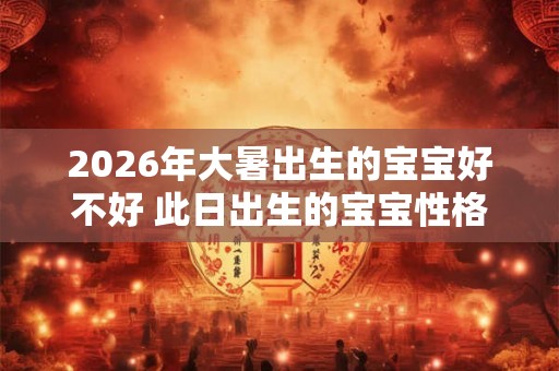 2026年大暑出生的宝宝好不好 此日出生的宝宝性格