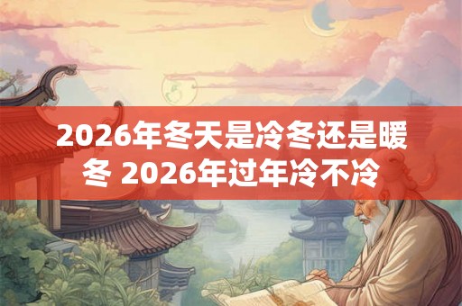 2026年冬天是冷冬还是暖冬 2026年过年冷不冷