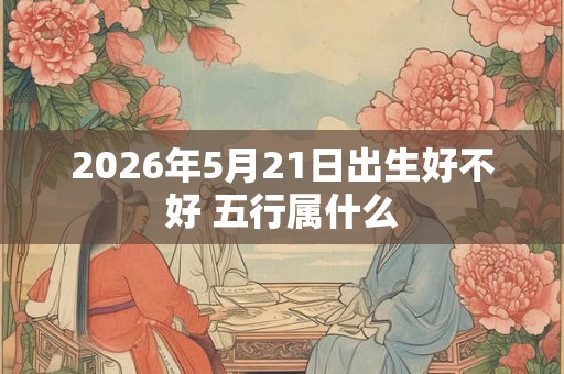 2026年5月21日出生好不好 五行属什么
