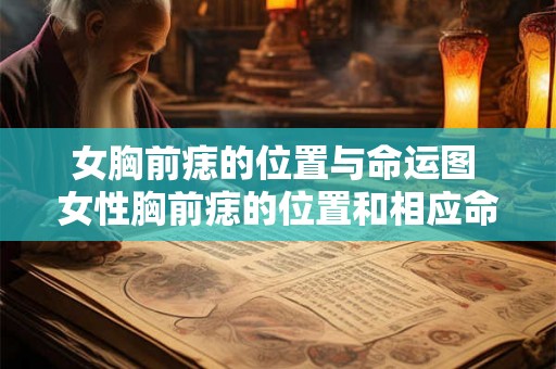女胸前痣的位置与命运图 女性胸前痣的位置和相应命运关系的探讨