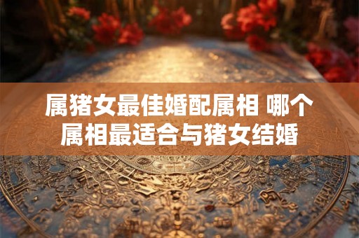 属猪女最佳婚配属相 哪个属相最适合与猪女结婚