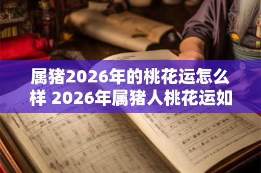 属猪2026年的桃花运怎么样 2026年属猪人桃花运如何