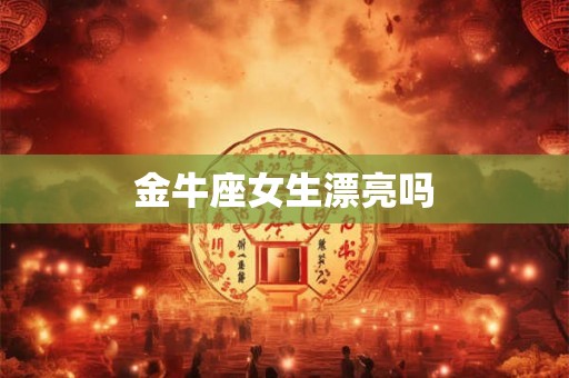 金牛座女生漂亮吗 金牛座女生漂亮吗