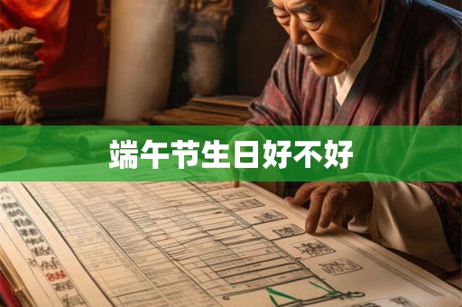 端午节生日好不好