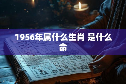 1956年属什么生肖 是什么命 1956年属什么生肖 是什么命
