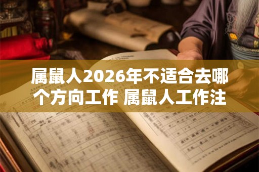 属鼠人2026年不适合去哪个方向工作 属鼠人工作注意事项