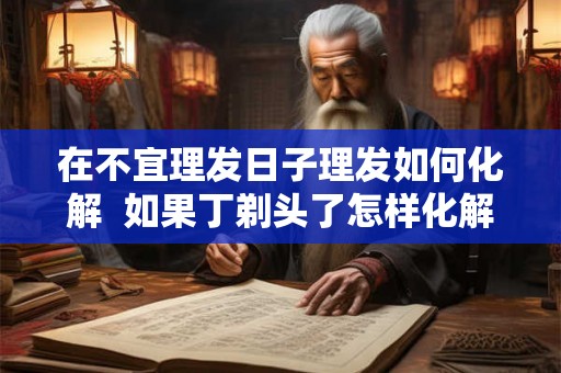 在不宜理发日子理发如何化解 如果丁剃头了怎样化解 在不宜理发日子理发如何化解 如果丁剃头了怎样化解