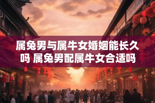 属兔男与属牛女婚姻能长久吗 属兔男配属牛女合适吗