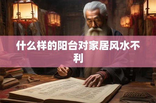 什么样的阳台对家居风水不利