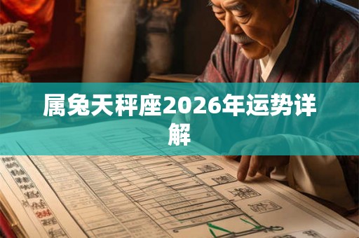 属兔天秤座2026年运势详解