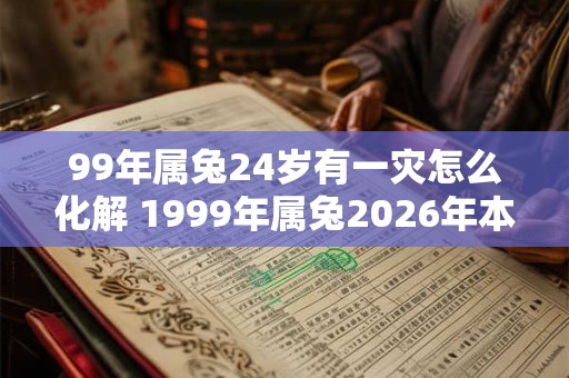 99年属兔24岁有一灾怎么化解 1999年属兔2026年本命年命运如何