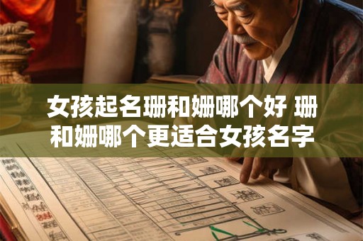 女孩起名珊和姗哪个好 珊和姗哪个更适合女孩名字