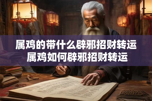 属鸡的带什么辟邪招财转运 属鸡如何辟邪招财转运