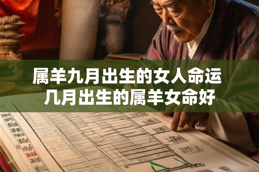 属羊九月出生的女人命运 几月出生的属羊女命好 属羊九月出生的女人命运 几月出生的属羊女命好