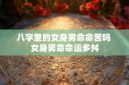 八字里的女身男命命苦吗 女身男命命运多舛