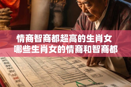 情商智商都超高的生肖女 哪些生肖女的情商和智商都非常高