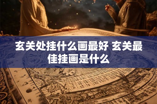 玄关处挂什么画最好 玄关最佳挂画是什么