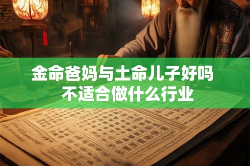 金命爸妈与土命儿子好吗  不适合做什么行业