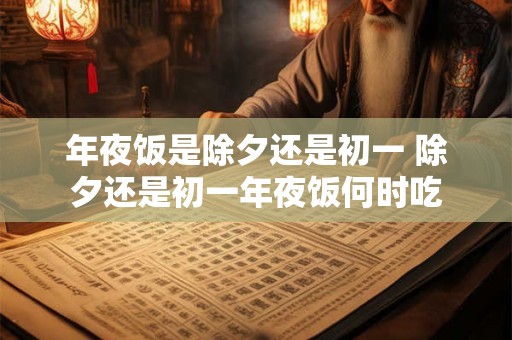 年夜饭是除夕还是初一 除夕还是初一年夜饭何时吃