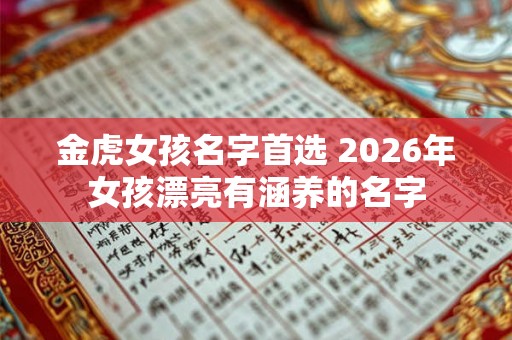 金虎女孩名字首选 2026年女孩漂亮有涵养的名字