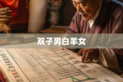 双子男白羊女
