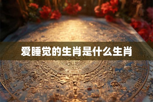 爱睡觉的生肖是什么生肖