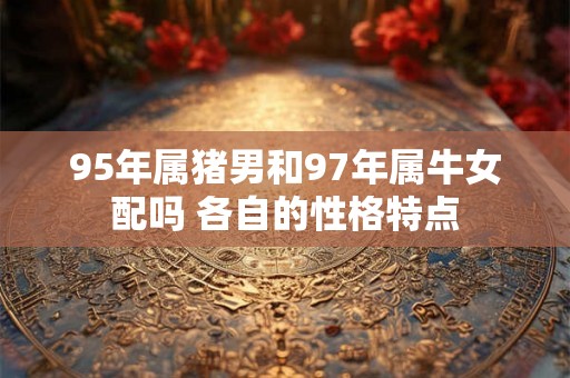 95年属猪男和97年属牛女配吗 各自的性格特点