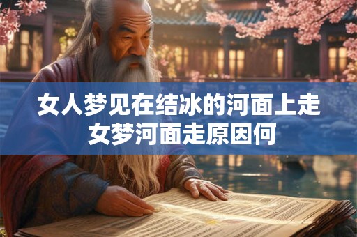 女人梦见在结冰的河面上走 女梦河面走原因何