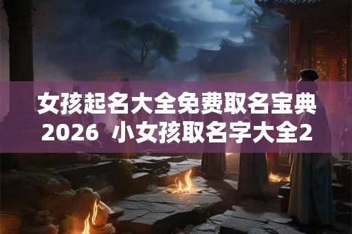 女孩起名大全免费取名宝典2026  小女孩取名字大全2026