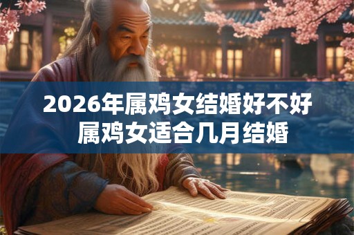 2026年属鸡女结婚好不好  属鸡女适合几月结婚