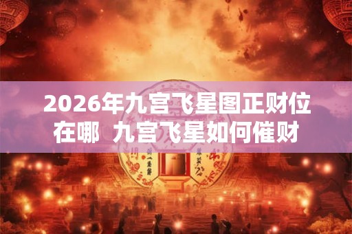 2026年九宫飞星图正财位在哪  九宫飞星如何催财