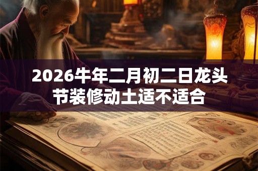 2026牛年二月初二日龙头节装修动土适不适合 2026牛年二月初二日龙头节装修动土适不适合