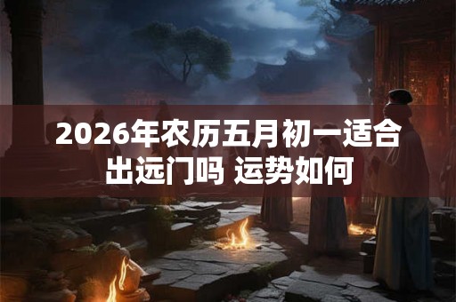 2026年农历五月初一适合出远门吗 运势如何 2026年农历五月初一适合出远门吗 运势如何