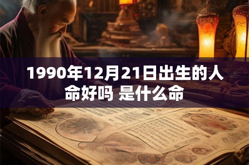 1990年12月21日出生的人命好吗 是什么命 1990年12月21日出生的人命好吗 是什么命