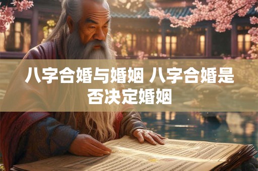 八字合婚与婚姻 八字合婚是否决定婚姻