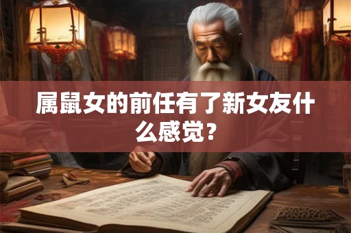 属鼠女的前任有了新女友什么感觉？