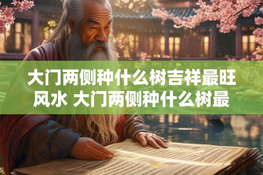 大门两侧种什么树吉祥最旺风水 大门两侧种什么树最吉祥 大门两侧种什么树吉祥最旺风水 大门两侧种什么树最吉祥