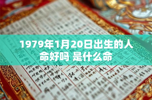 1979年1月20日出生的人命好吗 是什么命 1979年1月20日出生的人命好吗 是什么命
