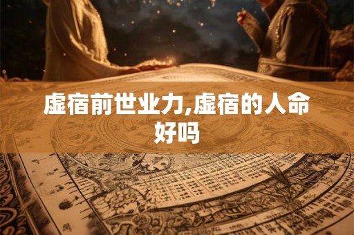 虚宿前世业力,虚宿的人命好吗