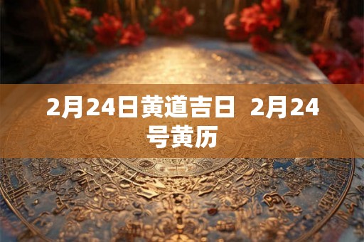 2月24日黄道吉日  2月24号黄历