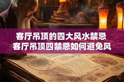 客厅吊顶的四大风水禁忌 客厅吊顶四禁忌如何避免风水煞气