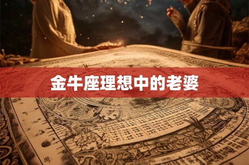 金牛座理想中的老婆