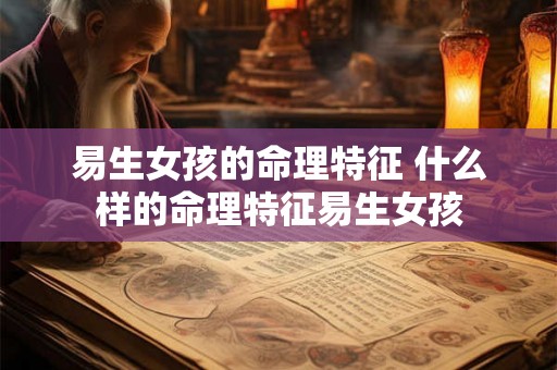 易生女孩的命理特征 什么样的命理特征易生女孩